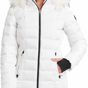 Nautica womens puffer jacket M gently used